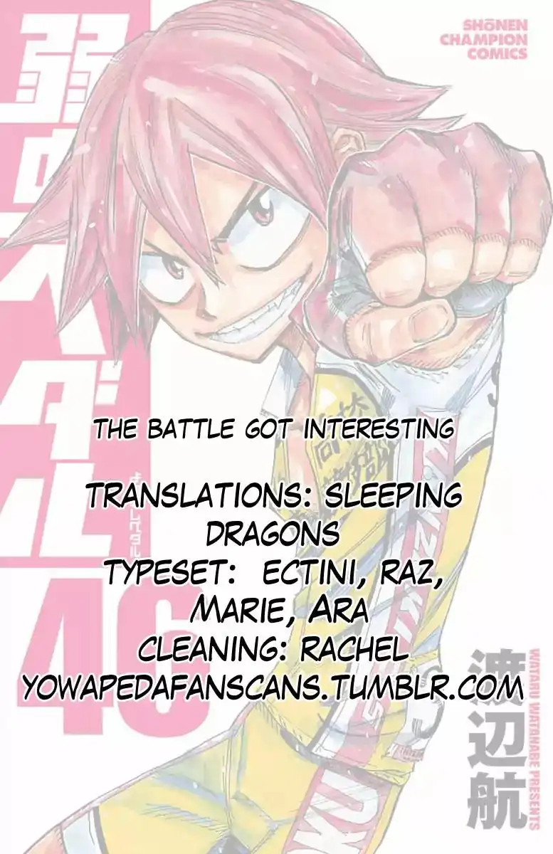 Yowamushi Pedal Chapter 398 22